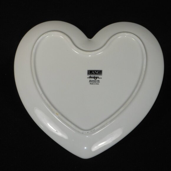 colorful heart shape plate. LANG by design - Picture 5 of 6